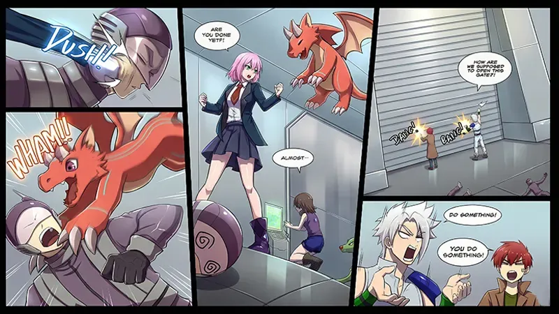 Fate Adventure Comic Art